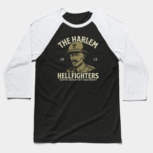 The Harlem Hellfighters - WW1 Infantry Regiment Baseball T-Shirt